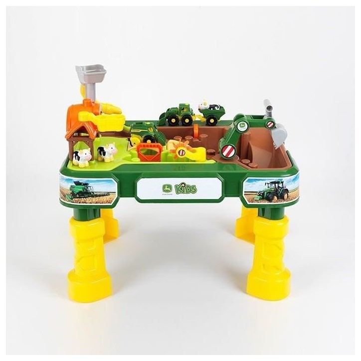 Table multi jeux sable et eau John Deere - KLEIN - 3948 - Mixte - Enfant - Jaune - A partir de 3 ans Table multi jeux sable et eau John Deere - KLEIN - 3948 - Mixte - Enfant - Jaune - A partir de 3 ans