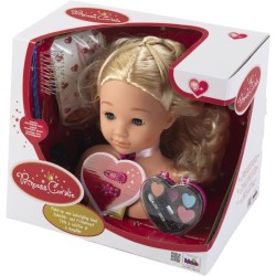 Tete a coiffer et a maquiller Princess Coralie Little Sophia avec acce