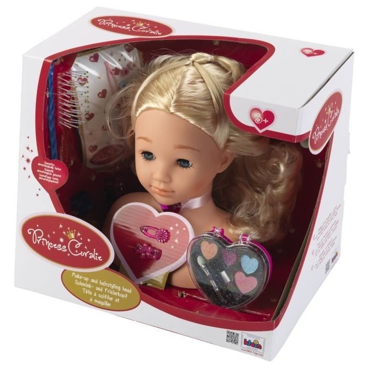 Tete a coiffer et a maquiller Princess Coralie Little Sophia avec accessoires - KLEIN Tete a coiffer et a maquiller Princess Coralie Little Sophia avec accessoires - KLEIN