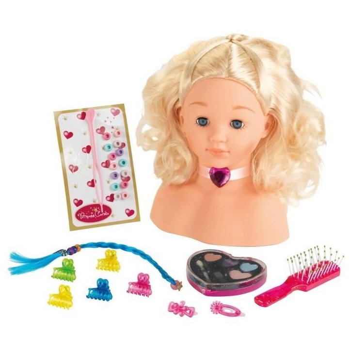 Tete a coiffer et a maquiller Princess Coralie Little Sophia avec accessoires - KLEIN Tete a coiffer et a maquiller Princess Coralie Little Sophia avec accessoires - KLEIN