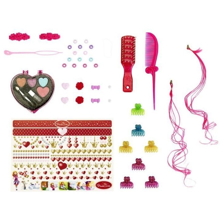 Tete a coiffer et a maquiller Princess Coralie Little Sophia avec accessoires - KLEIN Tete a coiffer et a maquiller Princess Coralie Little Sophia avec accessoires - KLEIN