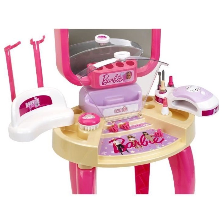 Jouet de beauté - KLEIN - Centre de beauté Barbie Happy Vibes - Complet avec de nombreux accessoires et lumiere. Jouet de beauté - KLEIN - Centre de beauté Barbie Happy Vibes - Complet avec de nombreux accessoires et lumiere.
