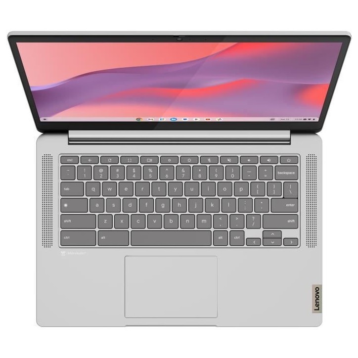PC Portable Chromebook LENOVO IdeaPad 3 14M868 | Chrome OS - 14'' FHD - MT8186 - RAM 8Go - Stockage 128Go - AZERTY PC Portable Chromebook LENOVO IdeaPad 3 14M868 | Chrome OS - 14'' FHD - MT8186 - RAM 8Go - Stockage 128Go - AZERTY