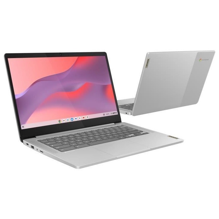 PC Portable Chromebook LENOVO IdeaPad 3 14M868 | Chrome OS - 14'' FHD - MT8186 - RAM 8Go - Stockage 128Go - AZERTY PC Portable Chromebook LENOVO IdeaPad 3 14M868 | Chrome OS - 14'' FHD - MT8186 - RAM 8Go - Stockage 128Go - AZERTY
