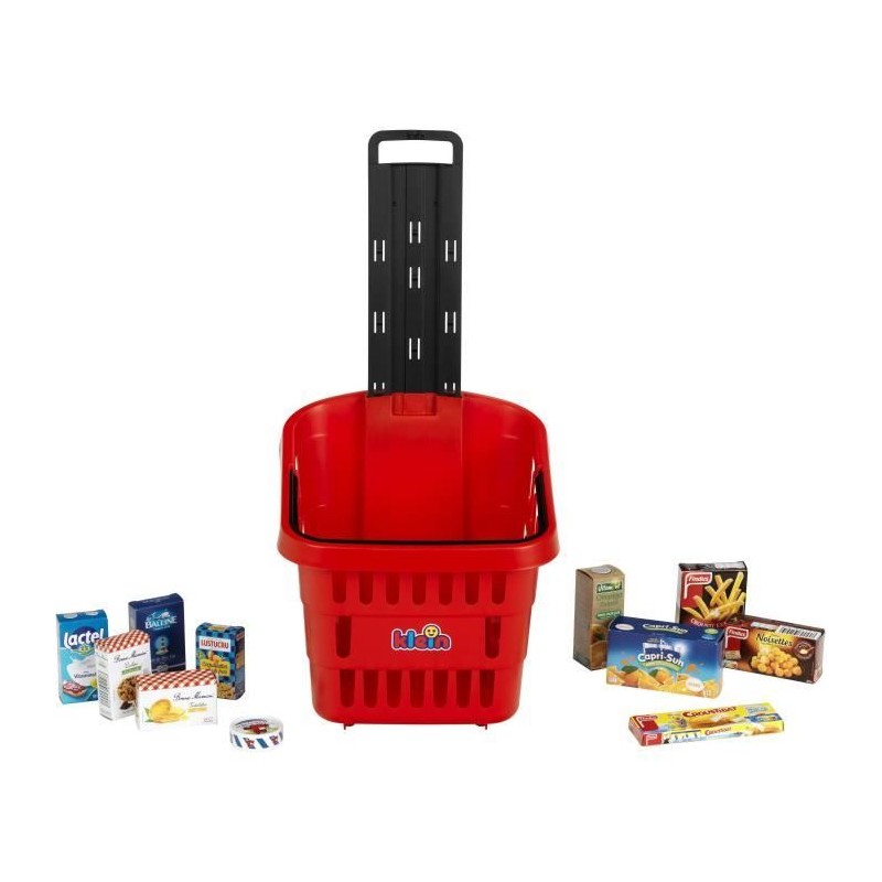 Panier de courses a roulettes garni My Market - KLEIN - 7256 - Des 2 a Panier de courses a roulettes garni My Market - KLEIN - 7256 - Des 2 a
