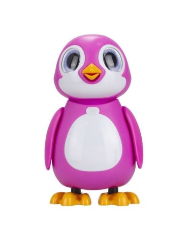 Pingouin interactif rose - RESCUE PENGUIN - SILVERLIT - 20 émotions - pack unboxing inclus