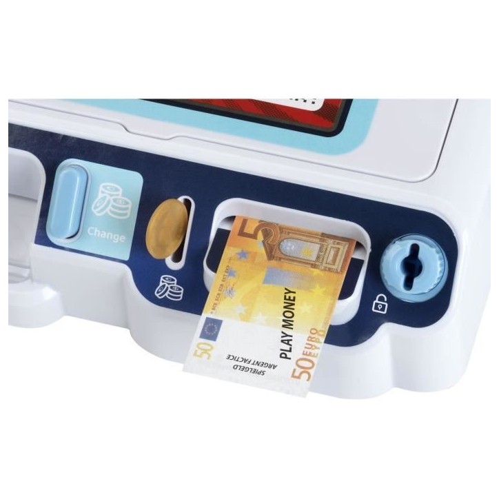 Caisse enregistreuse en libre-service - KLEIN - 7265 - Avec fonctions et accessoires - Des 3 ans Caisse enregistreuse en libre-service - KLEIN - 7265 - Avec fonctions et accessoires - Des 3 ans