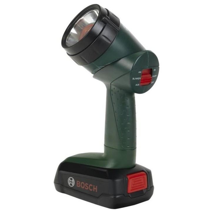 Lampe torche électronique Bosch - KLEIN - 8448 - 2 modes de fonctionnement et 4 filtres - Des 3 ans Lampe torche électronique Bosch - KLEIN - 8448 - 2 modes de fonctionnement et 4 filtres - Des 3 ans