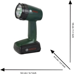 Lampe torche électronique Bosch - KLEIN - 8448 - 2 modes de fonctionn