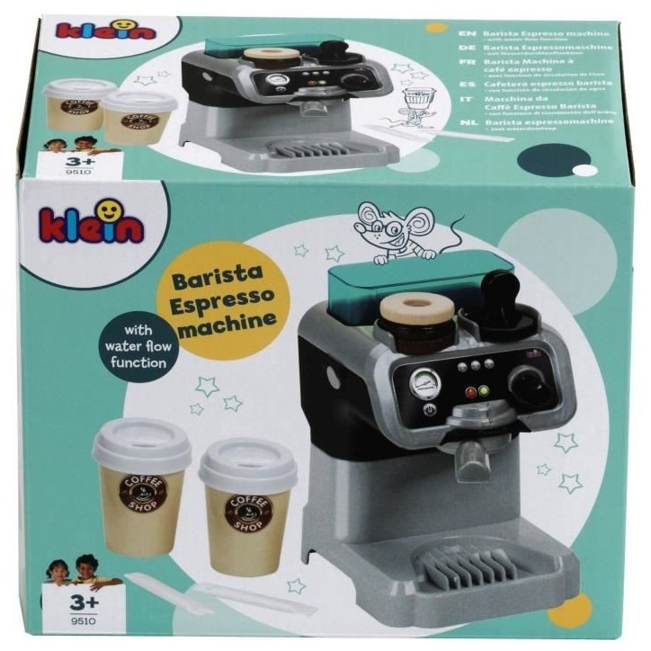 Machine a café Barista - KLEIN - 9510 - Avec réservoir a eau, systeme d'écoulement et accessoires Machine a café Barista - KLEIN - 9510 - Avec réservoir a eau, systeme d'écoulement et accessoires