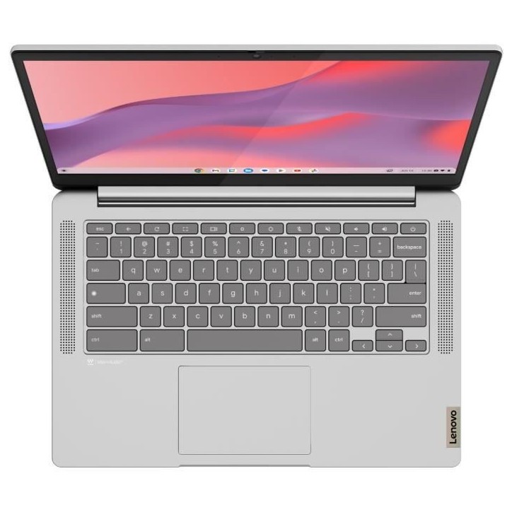 PC Portable Chromebook LENOVO IdeaPad Slim 3 14M868 | Chrome OS - 14'' FHD - MT8186 - RAM 4Go - Stockage 64Go - AZERTY