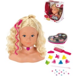 Tete a coiffer et a maquiller Sophia Princess Coralie avec accessoires