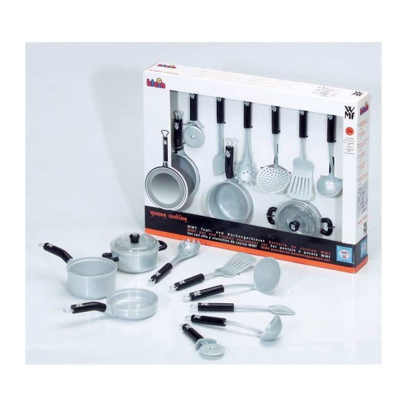 Batterie de cuisine pour enfant - KLEIN - Princess Coralie - 10 pieces Batterie de cuisine pour enfant - KLEIN - Princess Coralie - 10 pieces