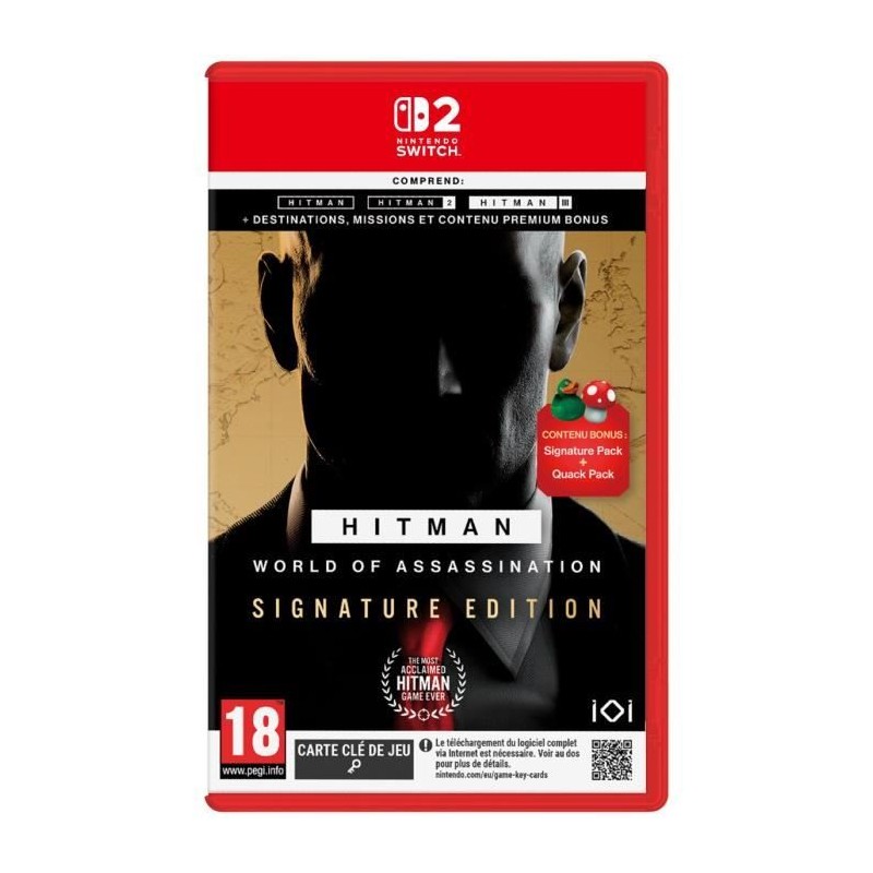 HITMAN World of Assassination - Signature Edition • Jeu Nintendo Swi HITMAN World of Assassination - Signature Edition • Jeu Nintendo Swi