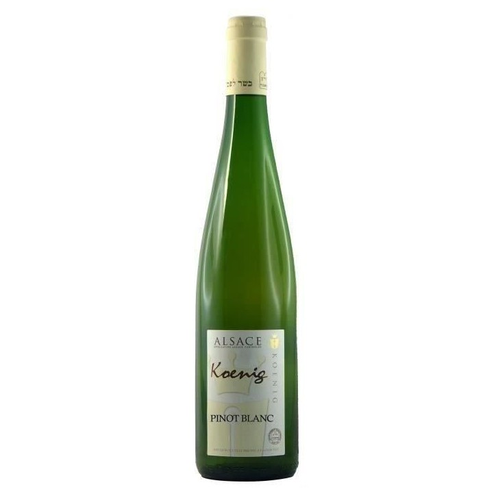 KoeNIG Pinot Blanc Grand Vin d'Alsace Casher - Blanc - 75 cl 2023