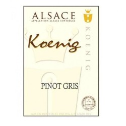 Koenig Alsace Pinot Gris - Vin blanc d'Alsace