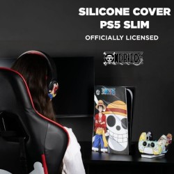 Façade de protection - KONIX - One Piece - PS5 Slim - Silicone - Anti