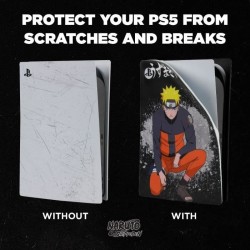 Façade de protection - KONIX - Naruto Shippuden - PS5 - Silicone - An