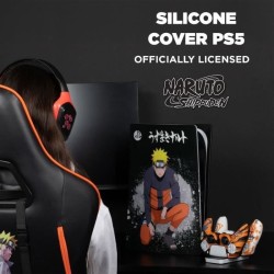 Façade de protection - KONIX - Naruto Shippuden - PS5 - Silicone - An