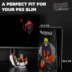 Façade de protection - KONIX - Naruto Shippuden - PS5 Slim - Silicone