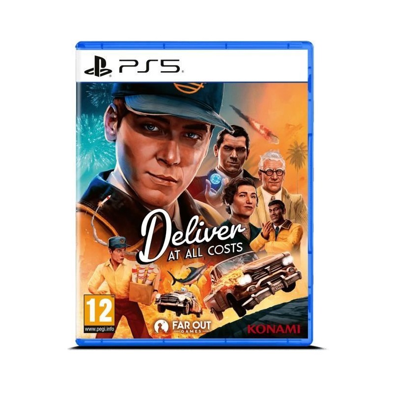 Jeu PS5 - Konami - Deliver At All Costs - Action - PEGI 16 - En boîte