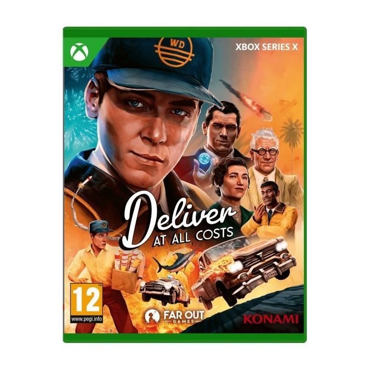 Jeu vidéo - Konami - Deliver At All Costs - Action - Xbox Series X - PEGI 16+ Jeu vidéo - Konami - Deliver At All Costs - Action - Xbox Series X - PEGI 16+