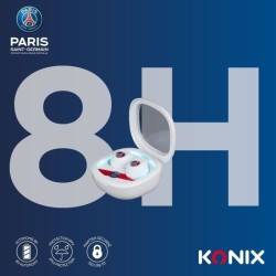 Écouteurs sans fil - KONIX - PSG - Autonomie 8 h + 15 h - IPX4 - Blue