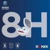 Écouteurs sans fil - KONIX - PSG - Autonomie 8 h + 15 h - IPX4 - Blue