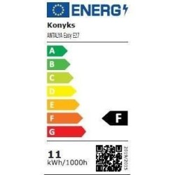2 Ampoules LED - KONYKS - Antalya Easy E27 Dual Pack - Wifi + Bt - 11