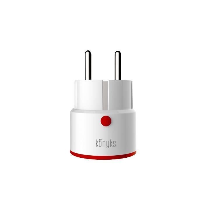 Accessoires maison connectée Konyks Prise electrique Wi-fi + BT 16A connecte 2022 WH Accessoires maison connectée Konyks Prise electrique Wi-fi + BT 16A connecte 2022 WH