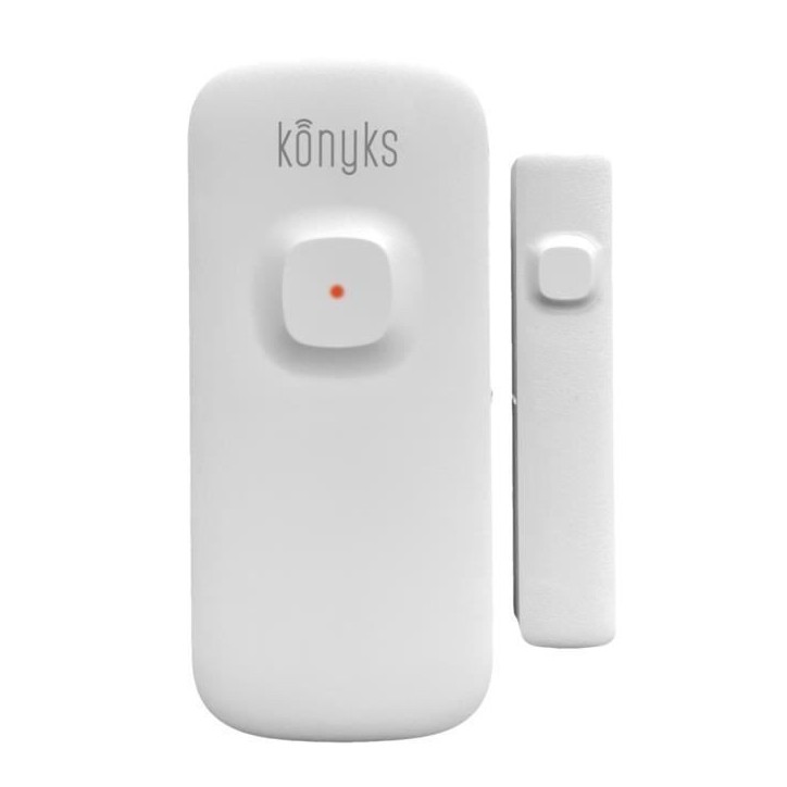 Konyks Senso Charge 2 - Détecteur d'ouverture Wi-Fi sur batterie pour porte et fenetre, autonomie 1 an, notifications Smartphon Konyks Senso Charge 2 - Détecteur d'ouverture Wi-Fi sur batterie pour porte et fenetre, autonomie 1 an, notifications Smartphon