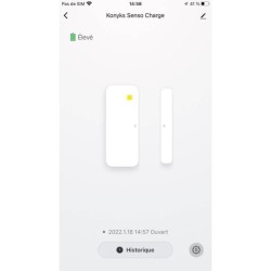 Konyks Senso Charge 2 - Détecteur d'ouverture Wi-Fi sur batterie pour