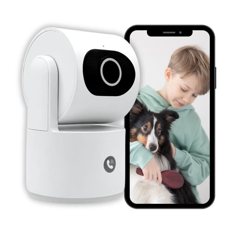 Caméra de surveillance - KONYKS - CAMINI CARE 2 - Intérieur - Wifi a Caméra de surveillance - KONYKS - CAMINI CARE 2 - Intérieur - Wifi a
