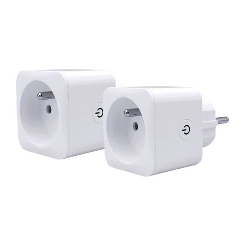 Lot de 2 prises connectées Wi-Fi + BT - KONYKS - Priska FR Dual Pack Lot de 2 prises connectées Wi-Fi + BT - KONYKS - Priska FR Dual Pack