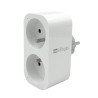 Prise double - KONYKS - Priska Duo FR - Wi-Fi + Bluetooth