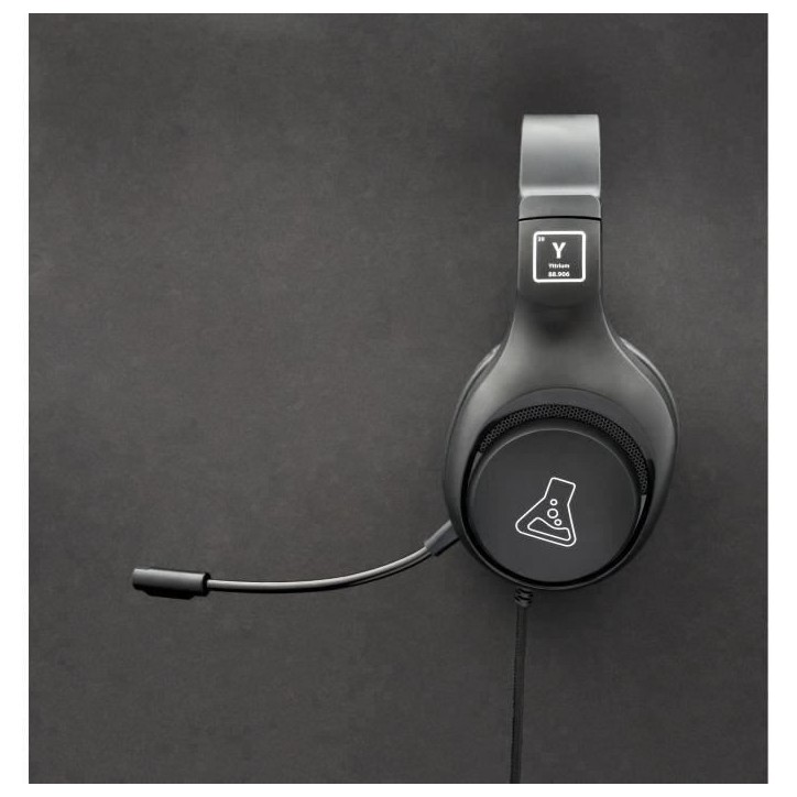 Casque Gamer Filaire - The G-Lab - KORP YTTRIUM - Microphone - PC/PS4/Xbox One - Noir Casque Gamer Filaire - The G-Lab - KORP YTTRIUM - Microphone - PC/PS4/Xbox One - Noir