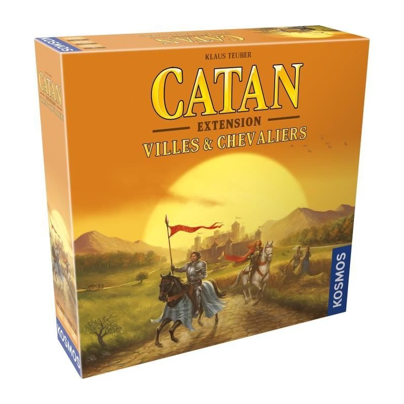 Catan Villes et Chevaliers - Asmodee - Jeu de société Catan Villes et Chevaliers - Asmodee - Jeu de société