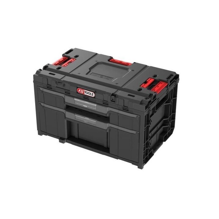 Caisse a outils - KS TOOLS - 850.0385F - 2 tiroirs - Rangement modulable - Étanche Caisse a outils - KS TOOLS - 850.0385F - 2 tiroirs - Rangement modulable - Étanche