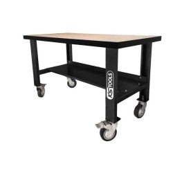 Etabli Plateau en bois - KS TOOLS - 865.0155F - L.1,50 m - Etabli mobi