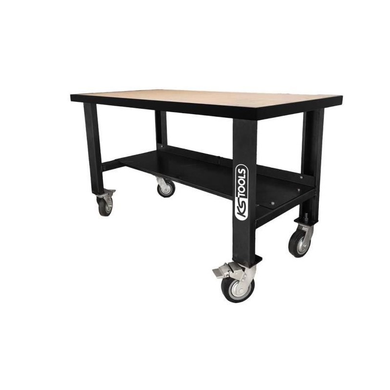 Etabli Plateau en bois - KS TOOLS - 865.0155F - L.1,50 m - Etabli mobi Etabli Plateau en bois - KS TOOLS - 865.0155F - L.1,50 m - Etabli mobi