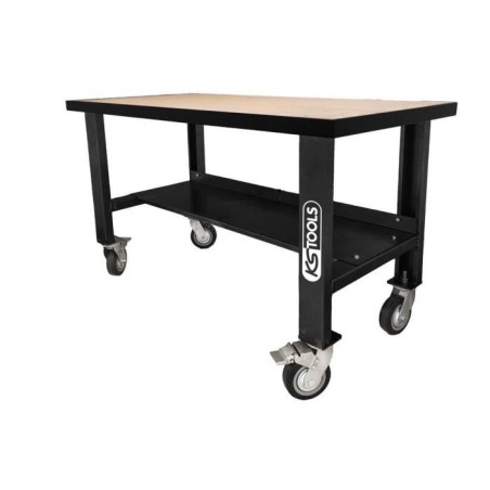Etabli Plateau en bois - KS TOOLS - 865.0155F - L.1,50 m - Etabli mobi