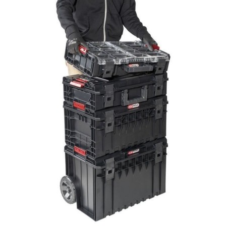 Malette organiseur - KS TOOLS - 850.0396F - Rangement SCM - Boite de rangement a 12 compartiments - Casier de rangement amovible
