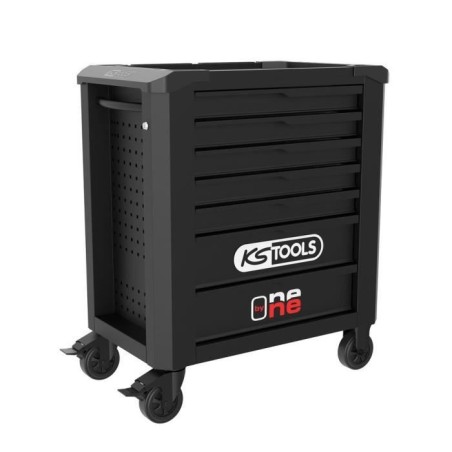 Servante d'atelier - Vide - 7 tiroirs - KS Tools - 823.0007F - Noir - Servante d'atelier one by one - Charge max/tiroir de 40 kg