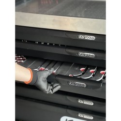 Servante d'atelier - Vide - 7 tiroirs - KS Tools - 825.0007 - Noir - S