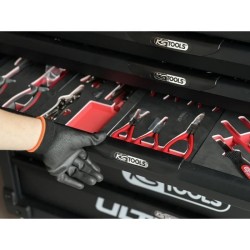 Servante d'atelier - Vide - 7 tiroirs - KS Tools - 825.0007 - Noir - S
