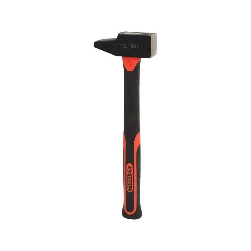 Marteau rivoir manche tri-matiere, tete 800 g - KS Tools 142.1081 Marteau rivoir manche tri-matiere, tete 800 g - KS Tools 142.1081