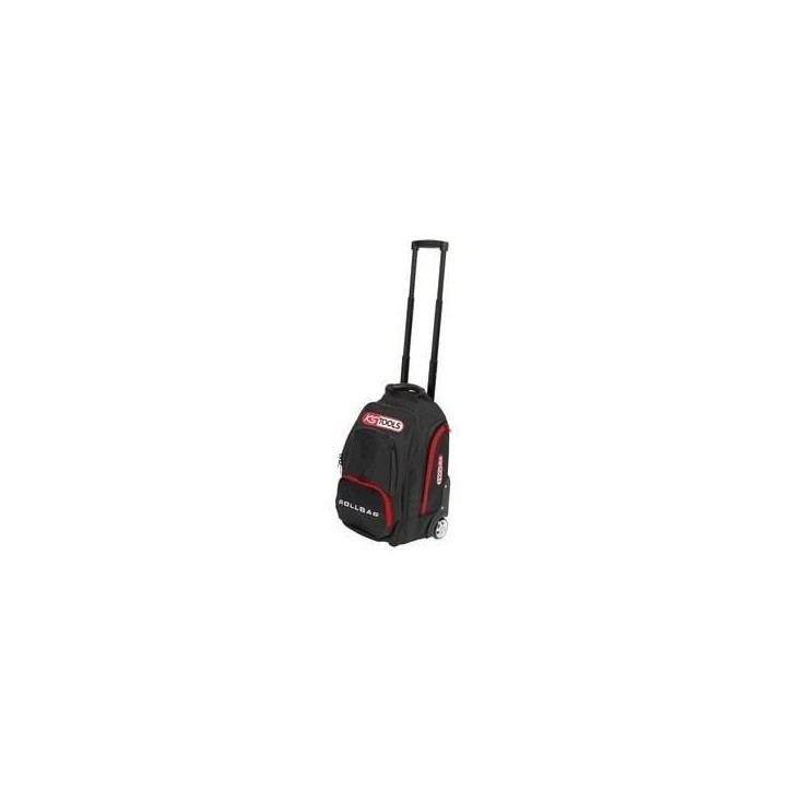 Sac a dos - KS TOOLS - 850.0334 - Sac a roulettes - Bras télescopique - Charge max 35 kg - Volume 18 L Sac a dos - KS TOOLS - 850.0334 - Sac a roulettes - Bras télescopique - Charge max 35 kg - Volume 18 L