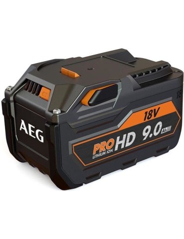 Batterie AEG 18V Lithium-ion HD 9.0Ah L1890R HD - AEG POWERTOOLS - PROLITHIUM-ION - Triple protection