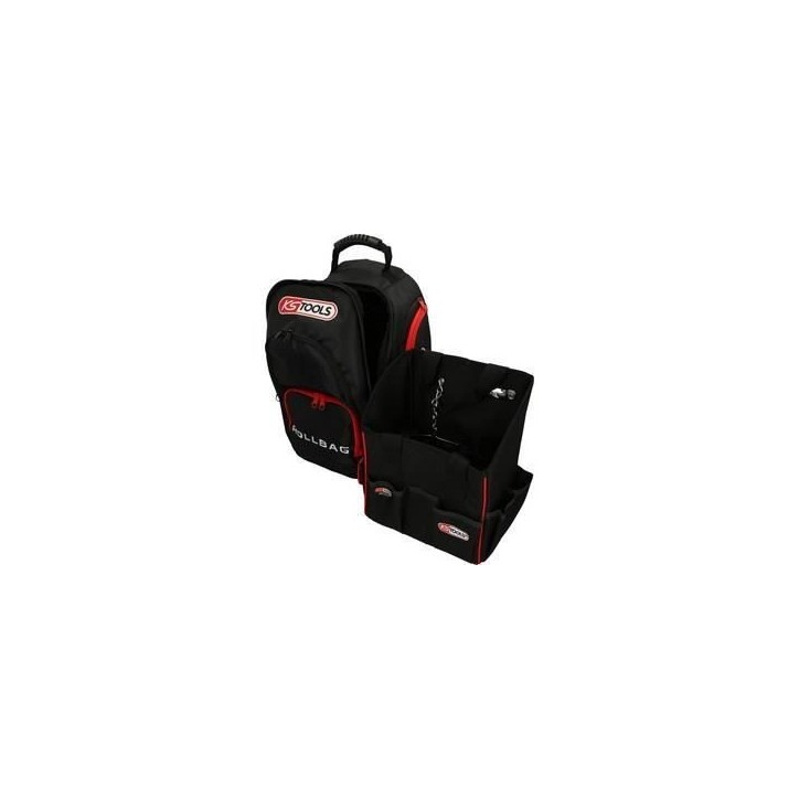 Sac a dos - KS TOOLS - 850.0334 - Sac a roulettes - Bras télescopique - Charge max 35 kg - Volume 18 L Sac a dos - KS TOOLS - 850.0334 - Sac a roulettes - Bras télescopique - Charge max 35 kg - Volume 18 L
