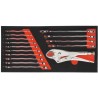 Coffre a outils ULTIMATE équipé - 3 tiroirs et plateau - 114 pcs , K